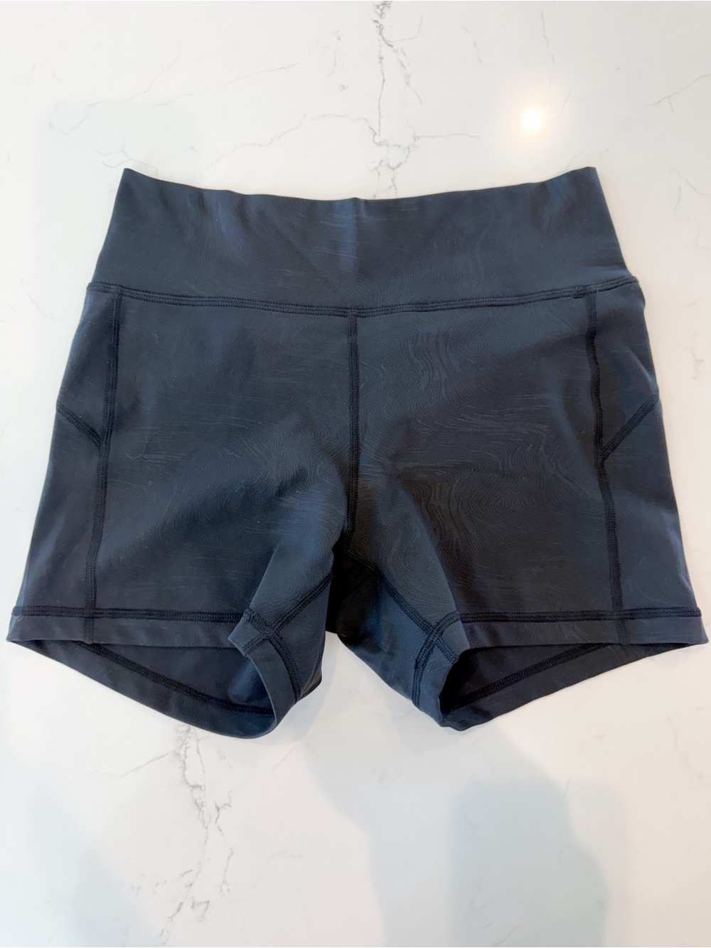 Soma Black High-Rise Bike Shorts